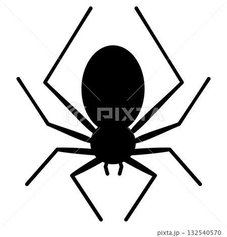 ハロウィンの蜘蛛のイラスト1 132540570