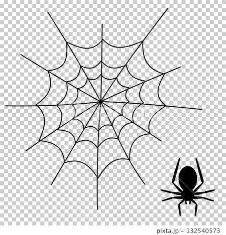 萬聖節蜘蛛和蜘蛛網插圖 2 132540573