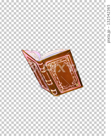 西洋風の本　開く 132542365