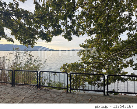 Morning on Lake Orestiada Morning on Lake Orestiada 132543167