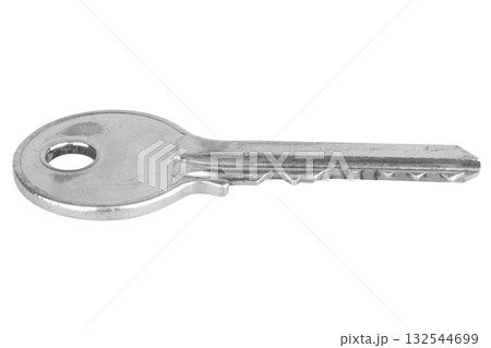 House key on white background 132544699