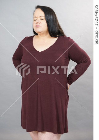 Woman having loins pain ache Woman having loins pain ache 132544935