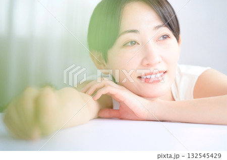 日本人女性のビューティイメージ 日本人女性のビューティイメージ 132545429