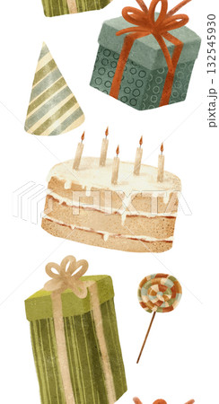 Colorful and Joyful Birthday Celebrations Featuring Delicious Cake and Thoughtful Gifts Colorful and Joyful Birthday Celebrations Featuring Delicious Cake and Thoughtful Gifts 132545930