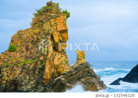 Helmet Rock in Jeongdongjin, Gangneung, South Korea 132546120