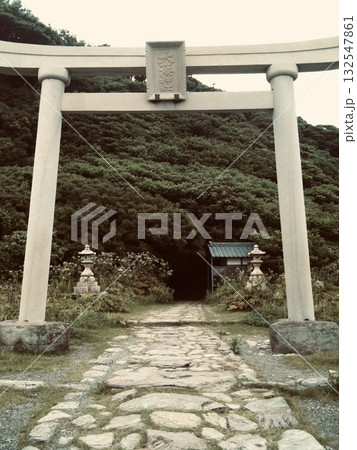 大湊神社の鳥居 132547861