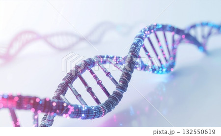 デジタルDNAとAIの融合アート 132550619