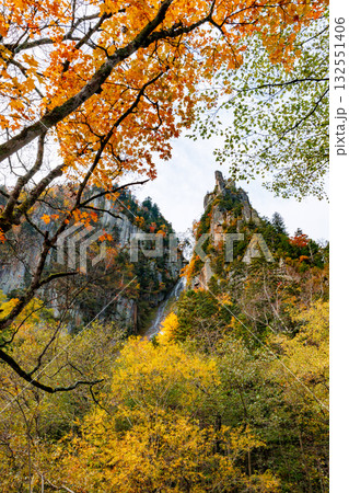 層雲峡の紅葉 層雲峡の紅葉 132551406