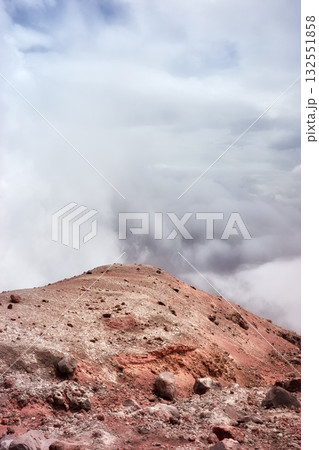 The slopes of Cotopaxi volcano, Ecuador. 132551858