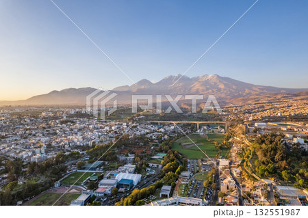 Aerial view of the city of Arequipa 132551987