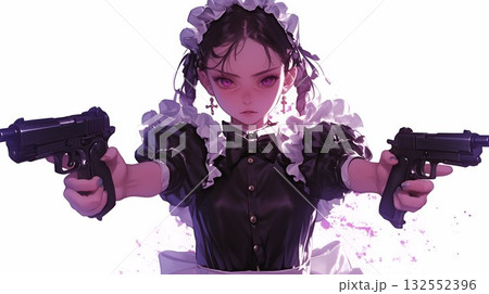 メイド姿の戦闘員 メイド姿の戦闘員 132552396