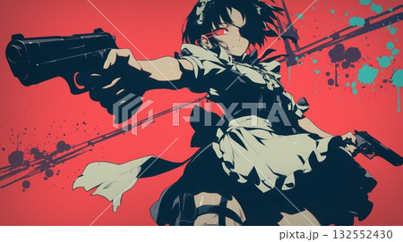 メイド姿の戦闘員 132552430