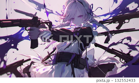メイド姿の戦闘員 132552433