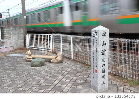 中山道：間の宿 吹上（埼玉県鴻巣市） 132554575