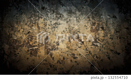 《AI画像》暗いイメージの壁のテクスチャー 132554710