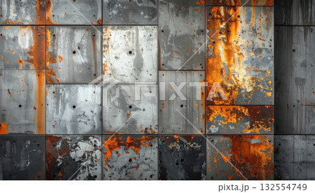 《AI画像》汚れた壁 《AI画像》汚れた壁 132554749