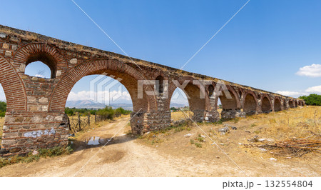 Skopje Aqueduct Bridge in North Macedonia Skopje Aqueduct Bridge in North Macedonia 132554804