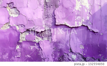 《AI画像》古びた紫色の壁 《AI画像》古びた紫色の壁 132554850