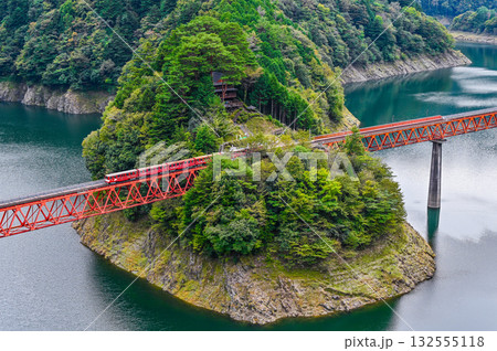 静岡県奥大井湖上の駅 静岡県奥大井湖上の駅 132555118
