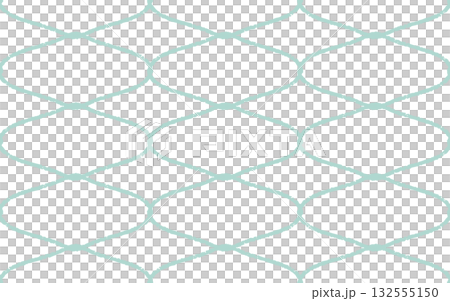 手繪螺旋圖案，金屬絲網風格，無縫，向量圖，藍色 132555150