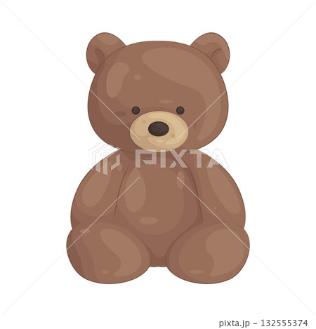 Illustration of teddy bear 132555374