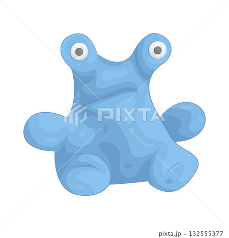 Illustration of monster plush toy Illustration of monster plush toy 132555377