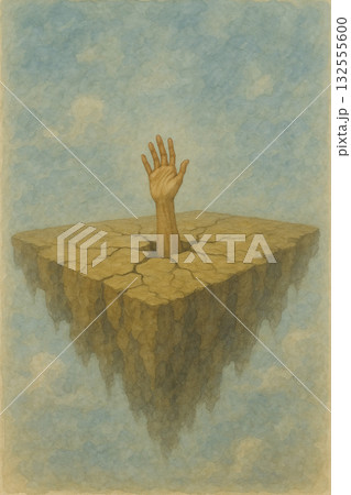 シュール 超現実主義 透明水彩 132555600