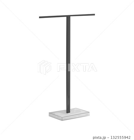 Illustration of towel track 132555942