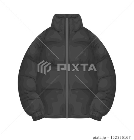 Illustration of winter jacket Illustration of winter jacket 132556167