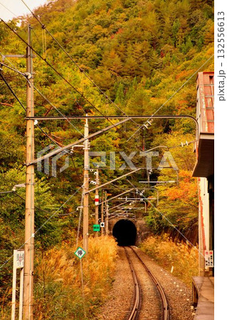 トンネルを抜ければ福島県… 鉄道旅で錦秋の『南会津』へ 野岩鉄道【男鹿高原駅】 トンネルを抜ければ福島県… 鉄道旅で錦秋の『南会津』へ 野岩鉄道【男鹿高原駅】 132556613