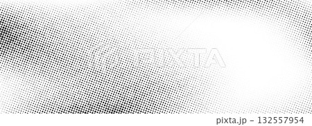 Dotted noise gradient texture. Fading grunge gradation background. Rasterized pixelated cartoon backdrop. Black retro halftone wallpaper. Vector comic pop art overlay in manga and anime style texure Dotted noise gradient texture. Fading grunge gradation background. Rasterized pixelated cartoon backdrop. Black retro halftone wallpaper. Vector comic pop art overlay in manga and anime style texure 132557954