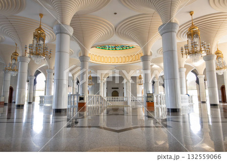 the facade of the historical cemetery 132559066