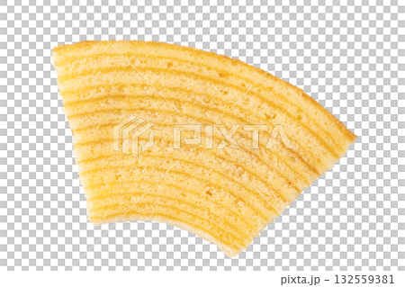 透明背景(png)にカットしたバウムクーヘン 透明背景(png)にカットしたバウムクーヘン 132559381