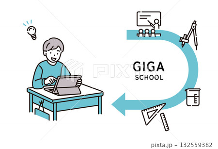 GIGAスクール GIGAスクール 132559382