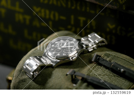 military style men wristwatch military style men wristwatch 132559619