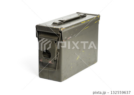 Old ammunition box Old ammunition box 132559637