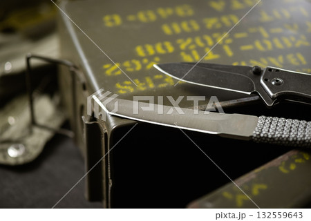 stainless steel knife 132559643