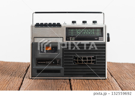 Vintage portable radio 132559692