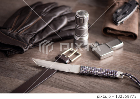 stainless steel knife 132559775