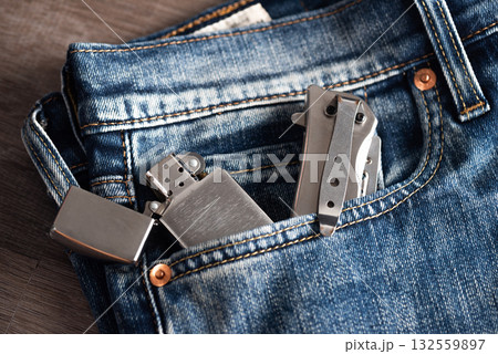 stainless steel knife, EDC for men 132559897