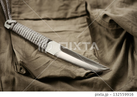 stainless steel knife 132559916