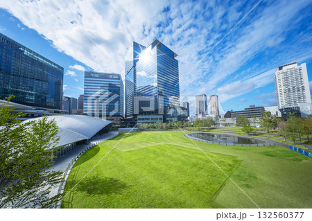 うめきたの高層ビル群 うめきたの高層ビル群 132560377