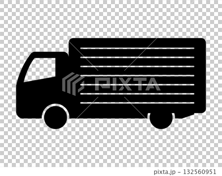 卡車輪廓 卡車輪廓 132560951