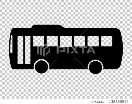 Bus silhouette Bus silhouette 132560952