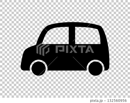 軽自動車_シルエット 132560956