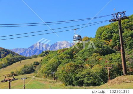 秋の栂池高原スキー場 132561355