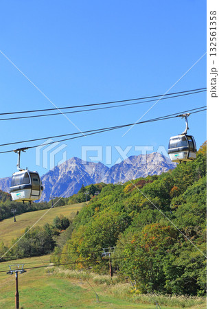 秋の栂池高原スキー場 132561358