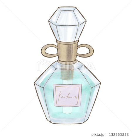 香水瓶　橙 132563838