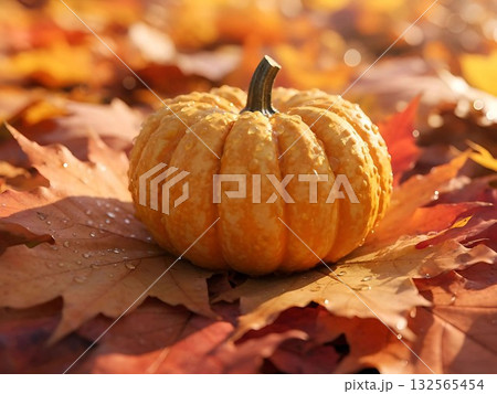 A Symbol of Autumn and Harvest. A Symbol of Autumn and Harvest. 132565454