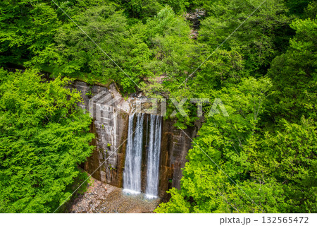 北アルプス大橋からの絶景《岐阜県 高山市 奥飛騨温泉郷》 北アルプス大橋からの絶景《岐阜県 高山市 奥飛騨温泉郷》 132565472
